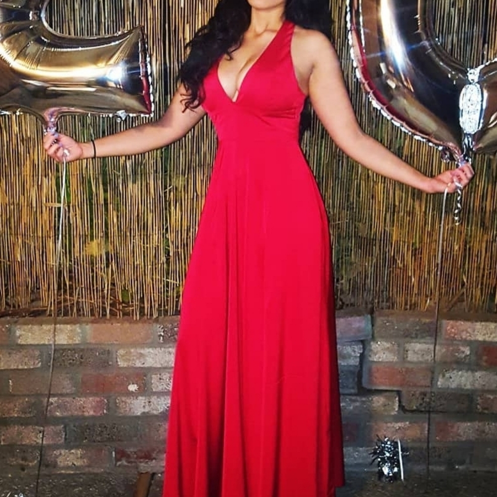 Ruby Red Dress
